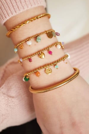 Armbandperlen aus Edelstahl  h5 Bild2